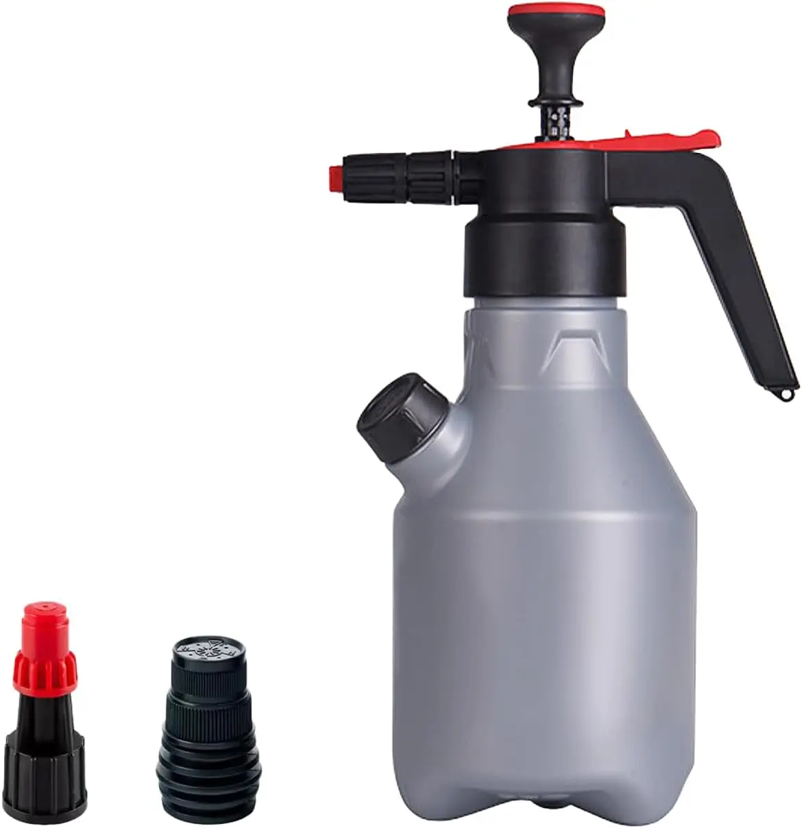2L Car Wash Pump Foam Sprayer, 0.5 Gallon Pressure Atomizer Water Soap Spray Bottle, Hand Pump Sprayer, Car Wash Foam Gun for Auto Beauty, Wheel Washing, Home and Garden Detailing