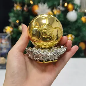 The Ballon d'Or MVP trophy European Football Championship trophy are perfect replicas of classic sports trophies, making them the perfect gift for baseball fans. high-quality design , ideal for home or desktop display, perfect for gifts