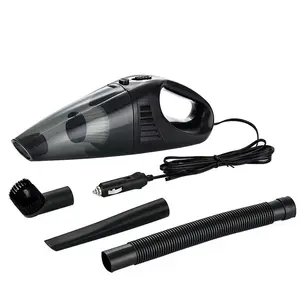 TurboClean Portable Car Vacuum (3-In-1 Nozzle Kit)