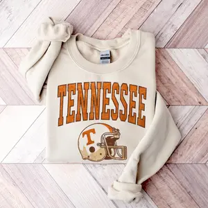 Tennessee Volunteer Sweatshirt, Collage Game Day Football Volls Shirt, Casual Apparel