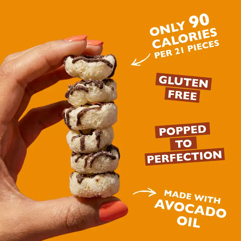 6 Pack - Drizzilicious S'mores Mini Rice Cakes 4oz 6 Pack - Drizzilicious S'mores Mini Rice Cakes 4oz