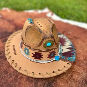 Hand-Burned Hat