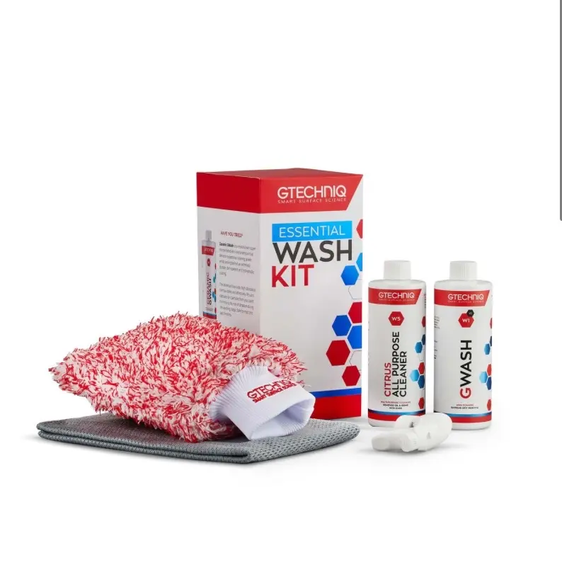 Gtechniq Essentials Car Wash Kit for Easy and Professional Car Cleaning