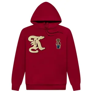 Kappa Alpha Psi Chenille Nupe K bear Hoodie | House of Greeks