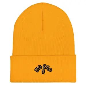No Cap Status Cuffed Beanie