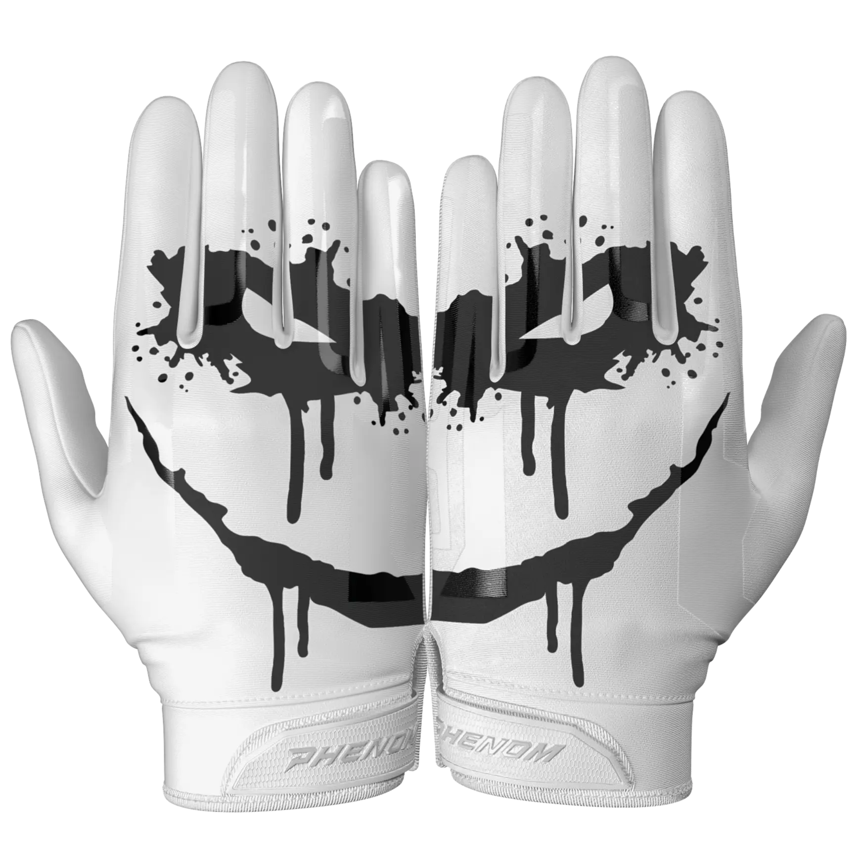 Sinister VPS1 Football Gloves for Youth & Adult Players, All-Position with Super-Sticky Silicone Grip & Lycra Backhand for All-Weather Tackle, 7v7, and Flag Football, Gloves For Football