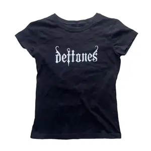 “Deftones” baby tee, Clothing Female 90s Vintage Clothes, For Women Emo Trashy Y2k 2000s Tops, Kawaii Harajuku Woman T-shirts, Gift For Her, Woman T-Shirt