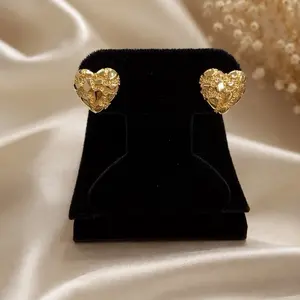 Gold Filled Nugget Earrings