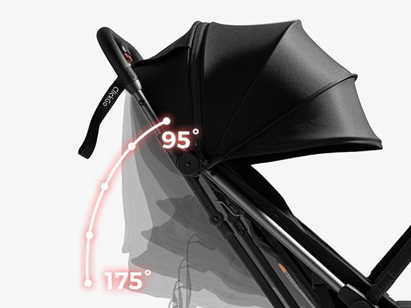 Momcozy ClickGo Lightweight Stroller, Compact Travel Stroller for Airplane with One-Click Fold, Baby Stroller and Toddler Stroller with Large Canopy for Kids from 6 Months to 50 Lbs Momcozy ClickGo Lightweight Stroller, Compact Travel Stroller for Airplane with One-Click Fold, Baby Stroller and Toddler Stroller with Large Canopy for Kids from 6 Months to 50 Lbs