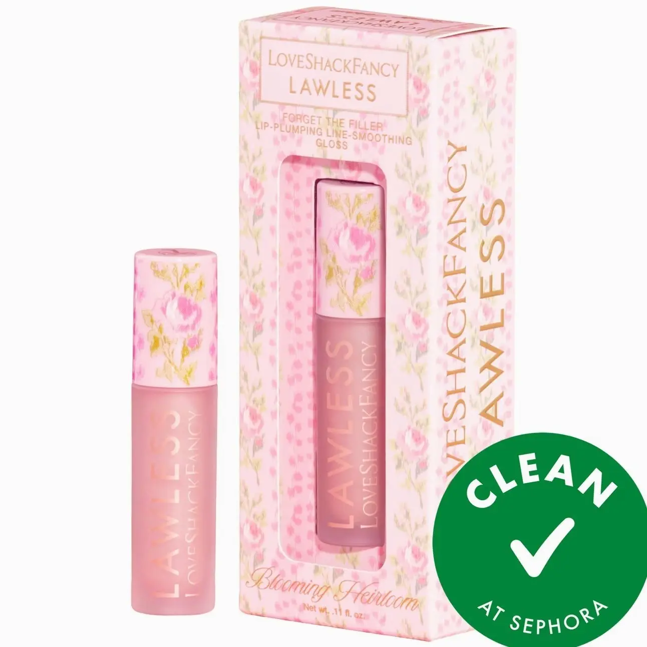 LAWLESS Forget The Filler Lip Plumper Line Smoothing Gloss