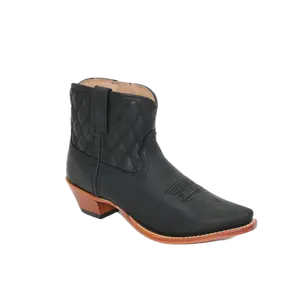 Twisted X Ladies 6" Steppin' Out Black Sand Booties WSOB003