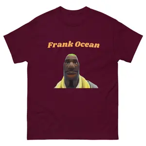 Frank Ocean Fortnite Tee - Default Skin, Graphic Tee, OG, Album Blonde Tshirt, Frank Music Funny Shirt