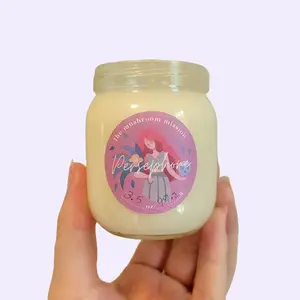 Kino Co. PERSEPHONE Soy Wax Candle (3.5oz) | Floral, Fresh Scent | All Natural Soy Wax | Eco-friendly & Sustainable | Greek Mythology Candle | Decor