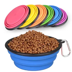 Collapsible 1000ml Pet Bowl – Perfect Travel Companion for Your Pet!