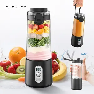 Portable Juicer Rechargeable Electric Juicer Vegetables Fruit Juice mixer Mini Electric Juice Cup Blender Stainless Steel Measuring Pitcher with Lid Espresso Distribution Tool with Stand Portable Smoothie and Grinder Combo day gift idea