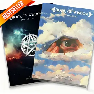[Today's Deals]Revival of Wisdom Book of WisdomVolume1&2 s English Prayerand  Devotional  Compact New Believer'sBible bible collection bible Wisdom BookforSpiritualTransformation collection the jesus bible inspirational book daily Personalized Bible