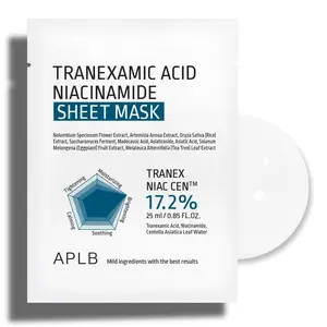 APLB TRANEXAMIC ACID NIACINAMIDE SHEET MASK 10 PCS 25ml