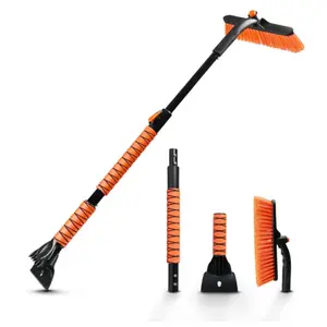 3 in 1 Snow Brush 44.7" | EcoNour 360° Extendable Long Snow Brush