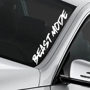 20" Beast Mode JDM 4x4 Side Windshield Banner Car Sticker Truck Vinyl Decal
