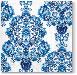 Porcelain Ornament Luncheon Napkins