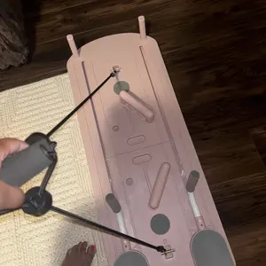 Yoga Board,8 in 1 Multi-Functional ABS Yoga Board Pilates Board - High Quality PVC for Abdominal And Core Strength Training, Folding And Portable Design, Home Fitness Equipment for Men And Women