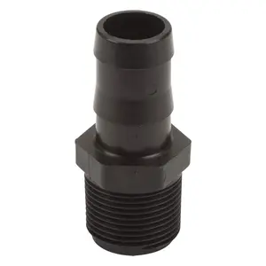 Banjo 1" MNPT x 1" Hose Barb Polypropylene Adapter