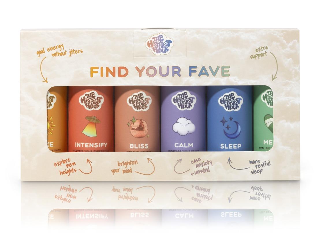 Ultimate Variety Pack of 6 Now Featuring All Six Wellness Vitamins Health Supplement Shots: Wake, Intensify, Bliss, Cal