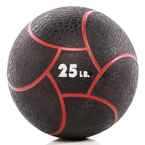 Power Systems 25-Pound Red Elite Power Med Ball for Strength Training