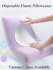 Disposable Pillowcase Set, Breathable Universal Size, Suitable for Hotels Beauty Salons Travel, Portable Versatile, No Insert Included