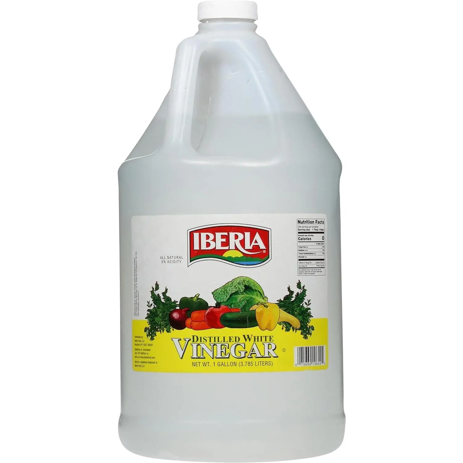 All Natural Distilled White Vinegar, 1 Gallon - 5% Acidity