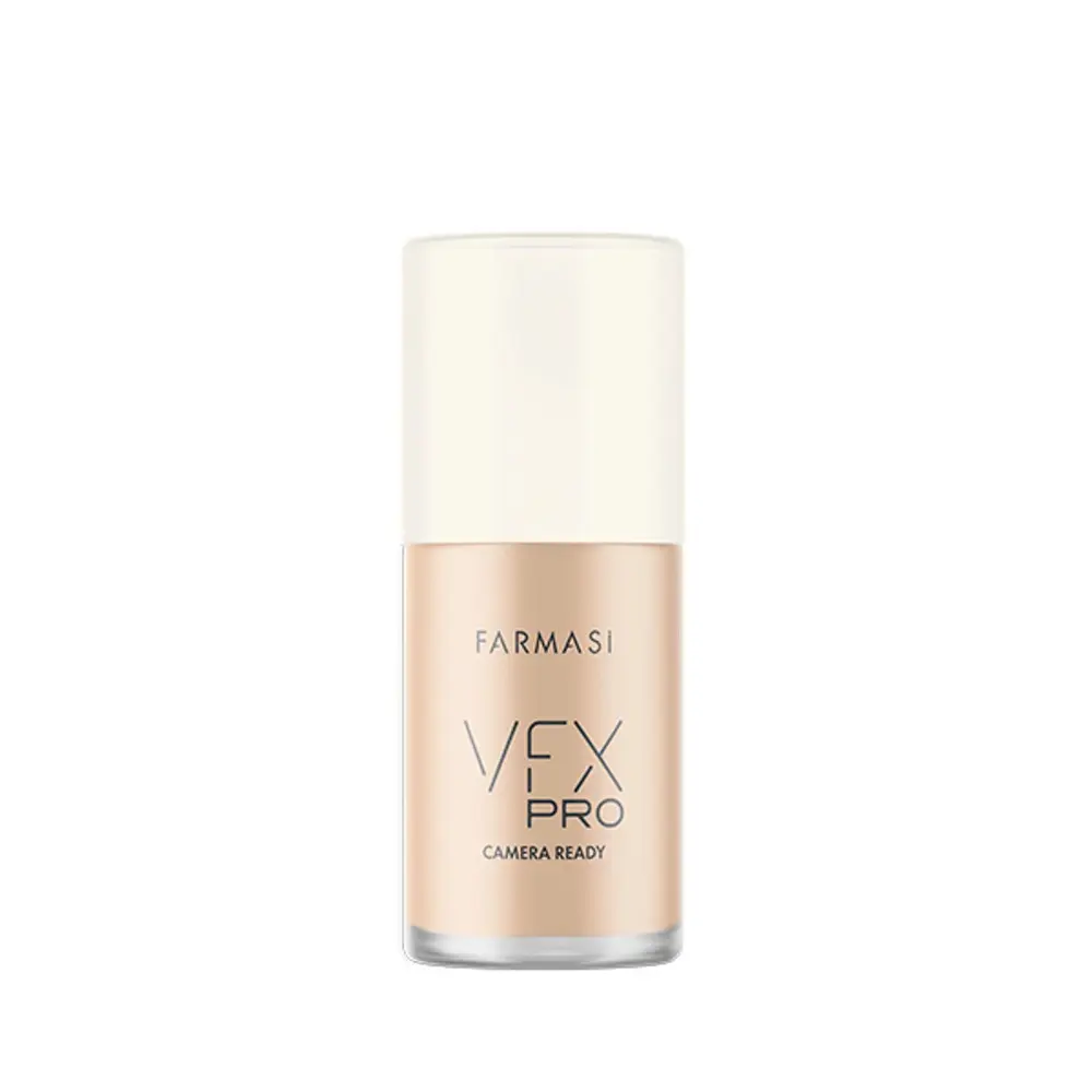 VFX PRO Camera Ready Foundation - 00 Alabaster, 50ml, Hydrating Longwear, Broad Spectrum SPF50+, Suitable for All Skin Types, Day Makeup Base