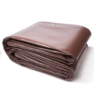 Heavy Duty Tarp 16 Mil Thick  Waterproof Tear Proof Poly Plastic Tarps Cover  Multi-Purpose Outdoor Tarpaulin for Truck