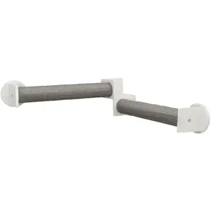 Wall Set 5 Wall Mounted Cat Perch System with 2 Scratching Posts for Corners
