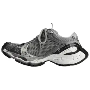 Balenciaga Stapler PU Sneakers for Men in Gray Trending Shoes, House White Official Shoes to Get / Maison Mihara Verifiable, with credentials and supporting global authentication