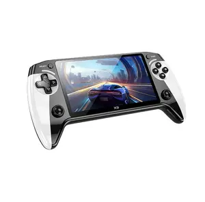 Upgraded 2.0 Portable Handheld Game Console, 5.5-Inch Screen, Compact Rechargeable Device with Multiple Built-In Games, Ideal Birthday Gift Idea for Kids