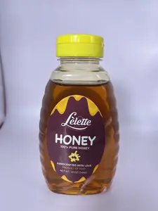 Lelette Haitian Honey – Natural Pure Honey – 12 oz Squeeze Bottle