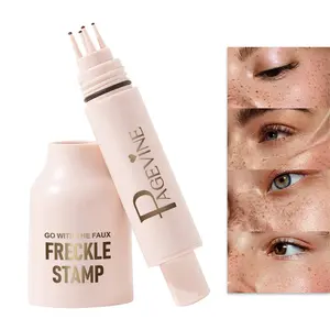 Natural Freckle Stamp Pen - Sweatproof Smudge-Proof & Gentle on Skin,Easy To Remove No Residue Left Behind  Realistic Speckles with Quick-Dry Formula for Photoshoots, Picnics, Summer Dates and Urban Adventures.
