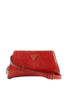 GUESS Female Georgina Top-Zip Crossbody