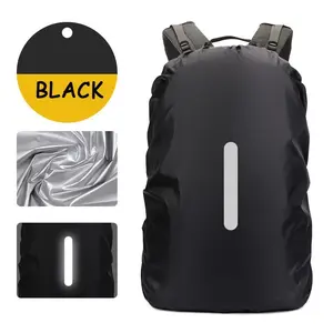 Reflective Backpack Rain Cover, Large Waterproof Backpack Cover – Safety Reflective Design, Waterproof and Dustproof, Ideal for Hiking, Cycling, Camping, and Outdoor Travel.