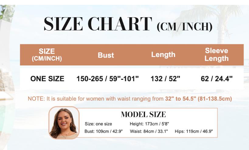 Bsubseach Women Plus Size Kaftan Dresses Moo Moos for Women Swimsuit Cover Up Swimwear Batwing Satin Caftan Beach Dress