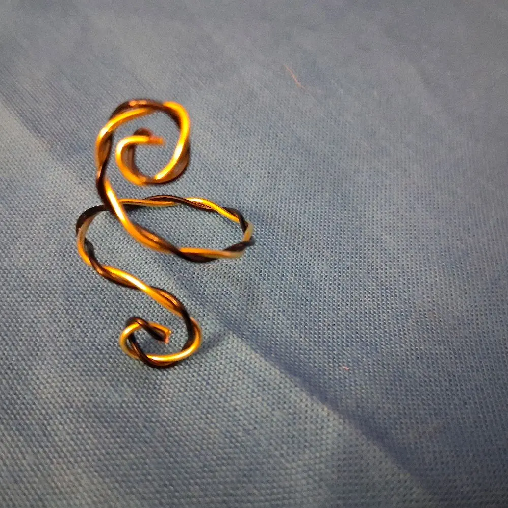 Handcrafted Adjustable Wire Ring