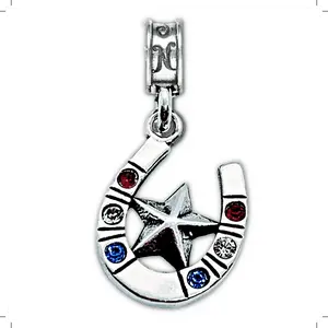 NAS Kingsville Horseshoe Charm   Perfect for  military charm bracelets