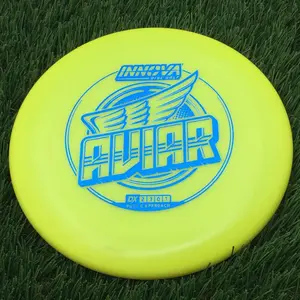 Innova DX Aviar Putter with Burst Logo Stock Stamp - 136.0g - Yellow