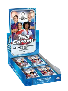 Topps Chrome UEFA Women's Champions League 2025/26 Hobby Box
