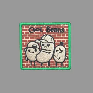 Cool Beans Clerks Funny Morale Patch 3” Square Hook & Loop Back for Hats Jackets Tactical Vests Plate Carriers EDC Gear & Humor Patch Collectors