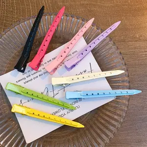8Pcs Dopamine Colorful Hair Clips Set, Cute Hair Styling Clips, Side Clip & Sectioning Clips, Bangs Clip for Forehead Broken Hair, Fashion Hair Accessories for Women, Daily Use, Gift Ideas，No Crease Hair Clips, Pin Curl Hair Clips for Makeup Hair Styling