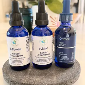 IFASTFIT Testosterone & Prostate Bundle with Vitamin D3 K2 Ionic Zinc Boron Mineral Cocktail Supplement for Optimal Health