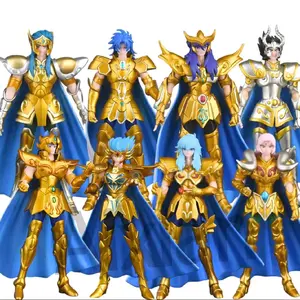 Saint Seiya 8-Piece Set 7-Inch Phoenix Hyoga Seiya Shiryu Anime Figures Collectible Figurines Perfect Birthday Gift
