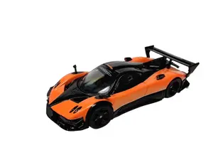 Tarmac Works 1:64 Pagani Zonda RevolucionArancio Saint Tropez Die Cast Model scale diecast