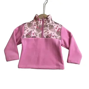C Kids Girl Valentines Day Clothes Pink Cute Winter Jacket Thick Velvet Shirt GT1504